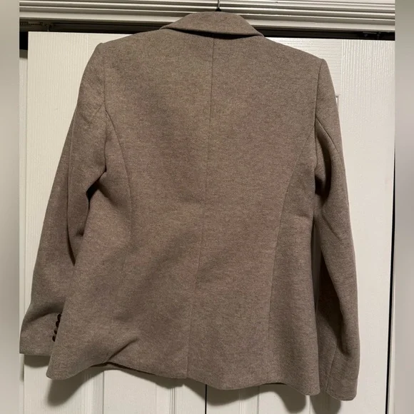 Ann Taylor Taupe Women's Blazer - Picture 2 of 3